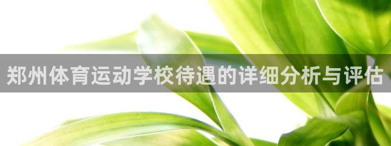 注册MK体育官方正版app：郑州体育运动学校待遇的详